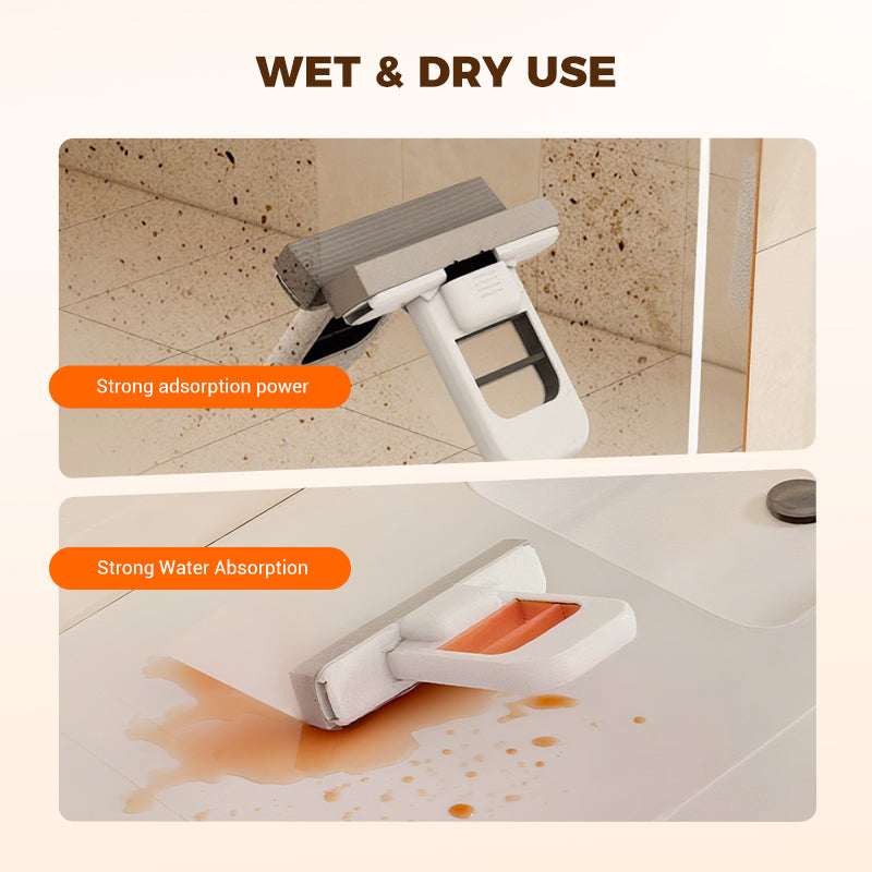 📢LAST DAY - BUY 1 GET 1 FREE✨Mini Mop Self-wringing & Portable