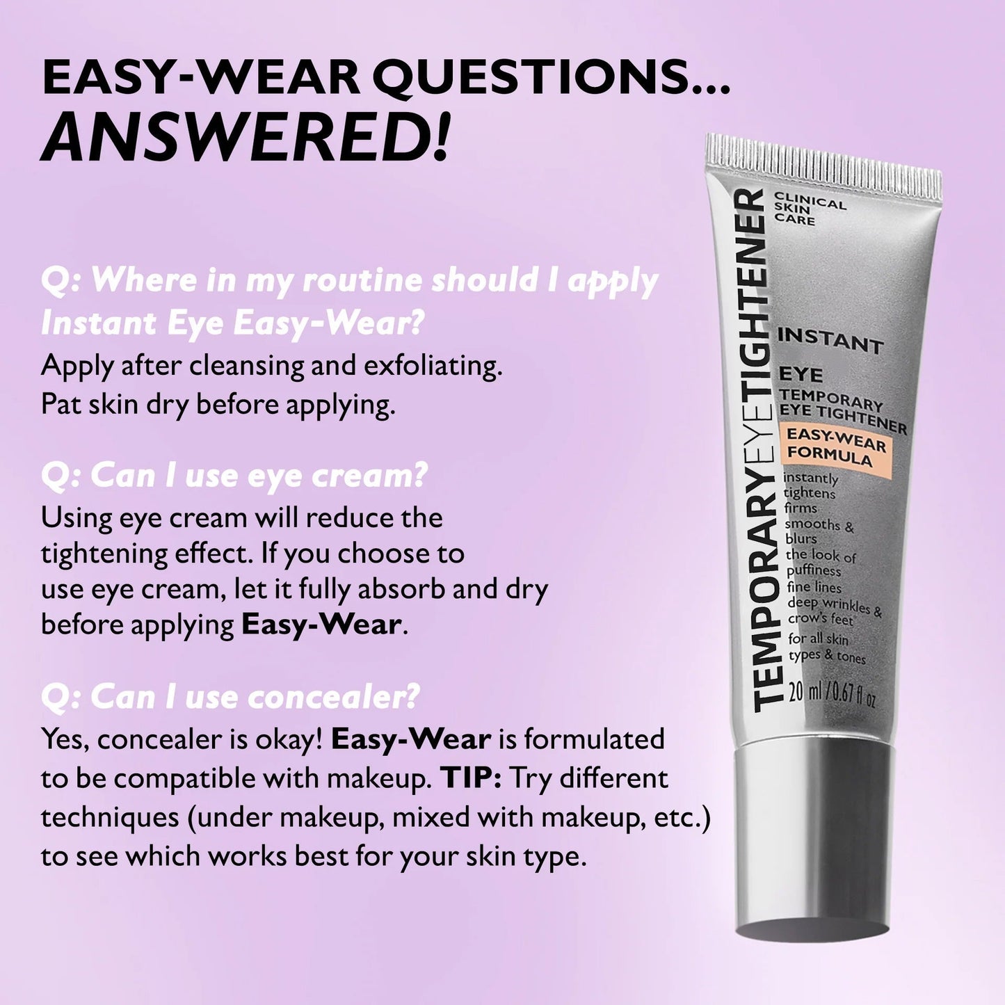 Last 3 Hours:🔥 Up to 15% OFF – Instant Eye Tightener Easy-Wear Formula