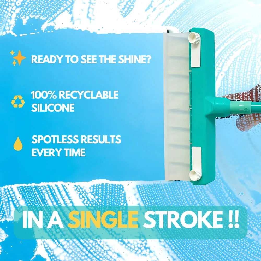 Natravor® Recyclable Silicone Window Squeegee Kit🪟
