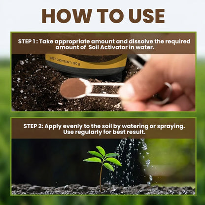 🏆 SAVE 60% OFF TODAY ONLY 🌳Plant Organic Soil Activator - Improve Soil Health & Maximize Plant Growth Naturally