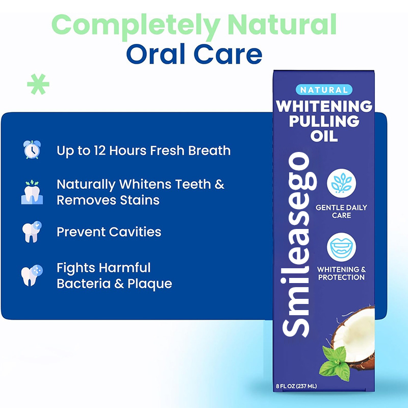 🥥🌱Coconut Mint Pulling Oil Whitening Kit | Bright Smile, Fresh Confidence