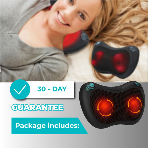 🔥Last Day 50% OFF🔥 Neck & Back Massager Pillow with Heat