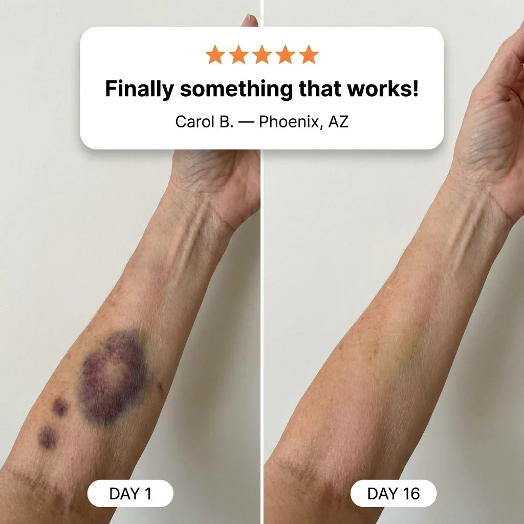 Dermara: Finally, A Cream That Fades Bruises On Fragile Skin
