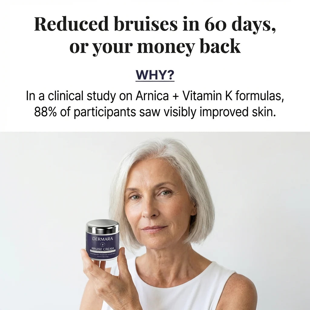 Dermara: Finally, A Cream That Fades Bruises On Fragile Skin