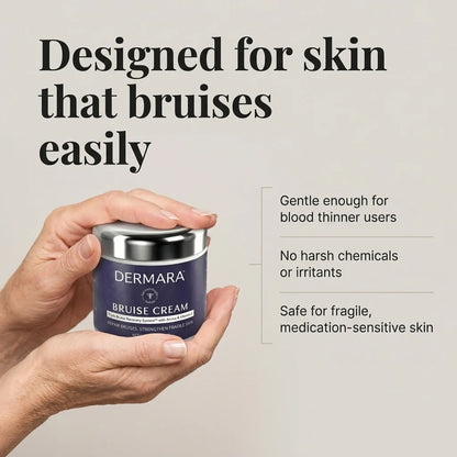 Dermara: Finally, A Cream That Fades Bruises On Fragile Skin