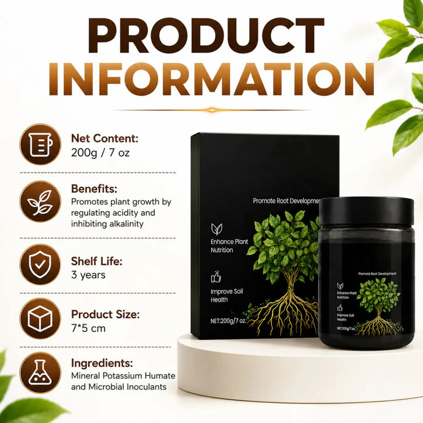 🏆 SAVE 60% OFF TODAY ONLY 🌳Plant Organic Soil Activator - Improve Soil Health & Maximize Plant Growth Naturally