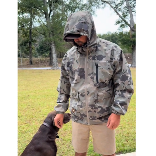 🔥🔥Men's Camouflage Hooded Jacket with Multi-Pocket